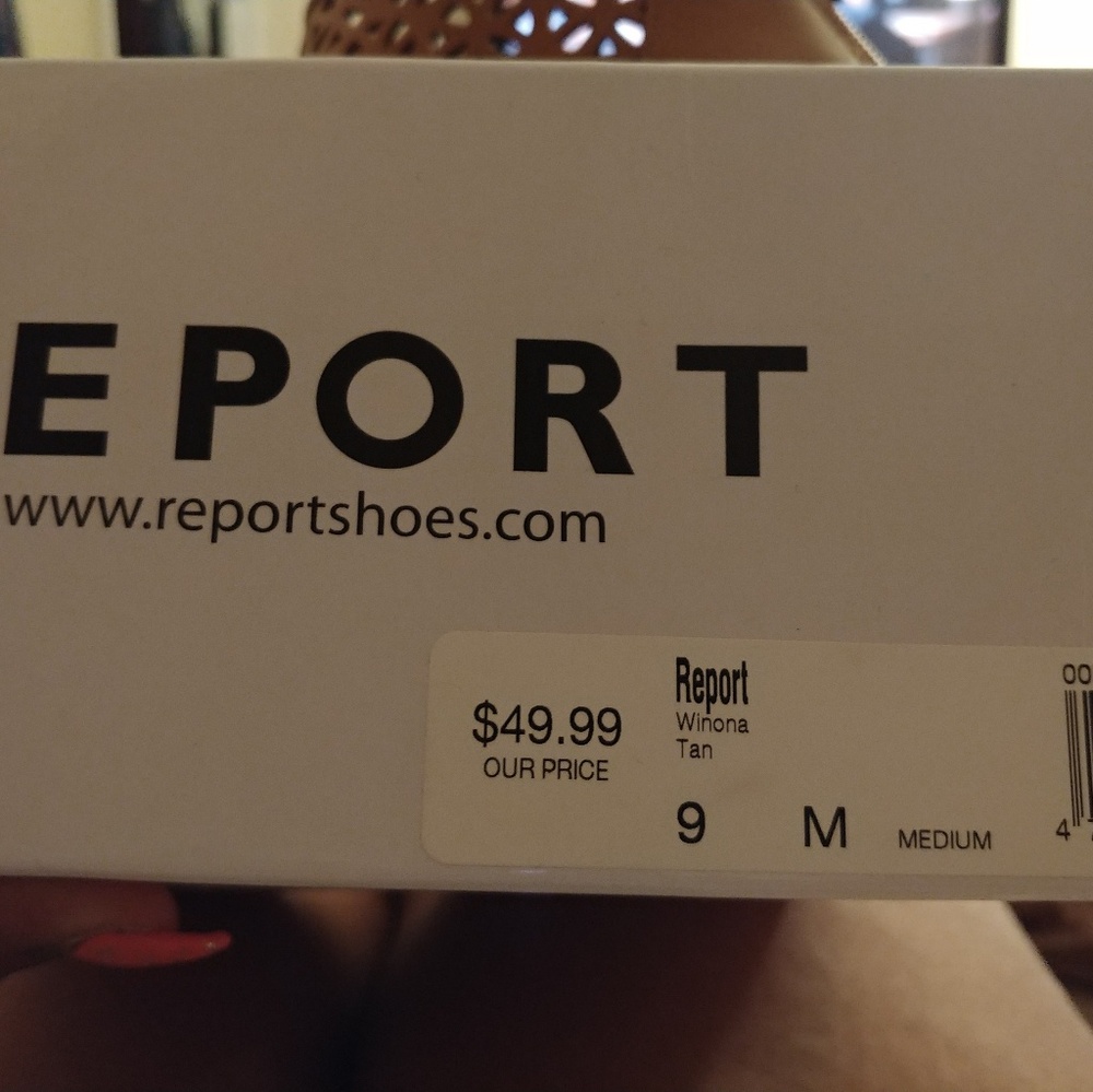 Tan block heeled sandals - Picture 5 of 5
